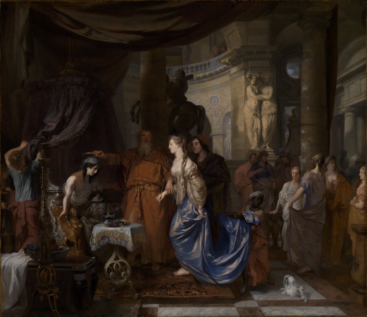 Antiokos og Stratonike av Gerard de Lairesse