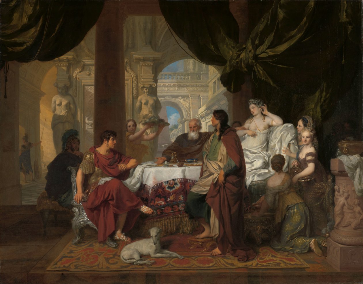 Kleopatras bankett Kleopatras bankett av Gerard de Lairesse