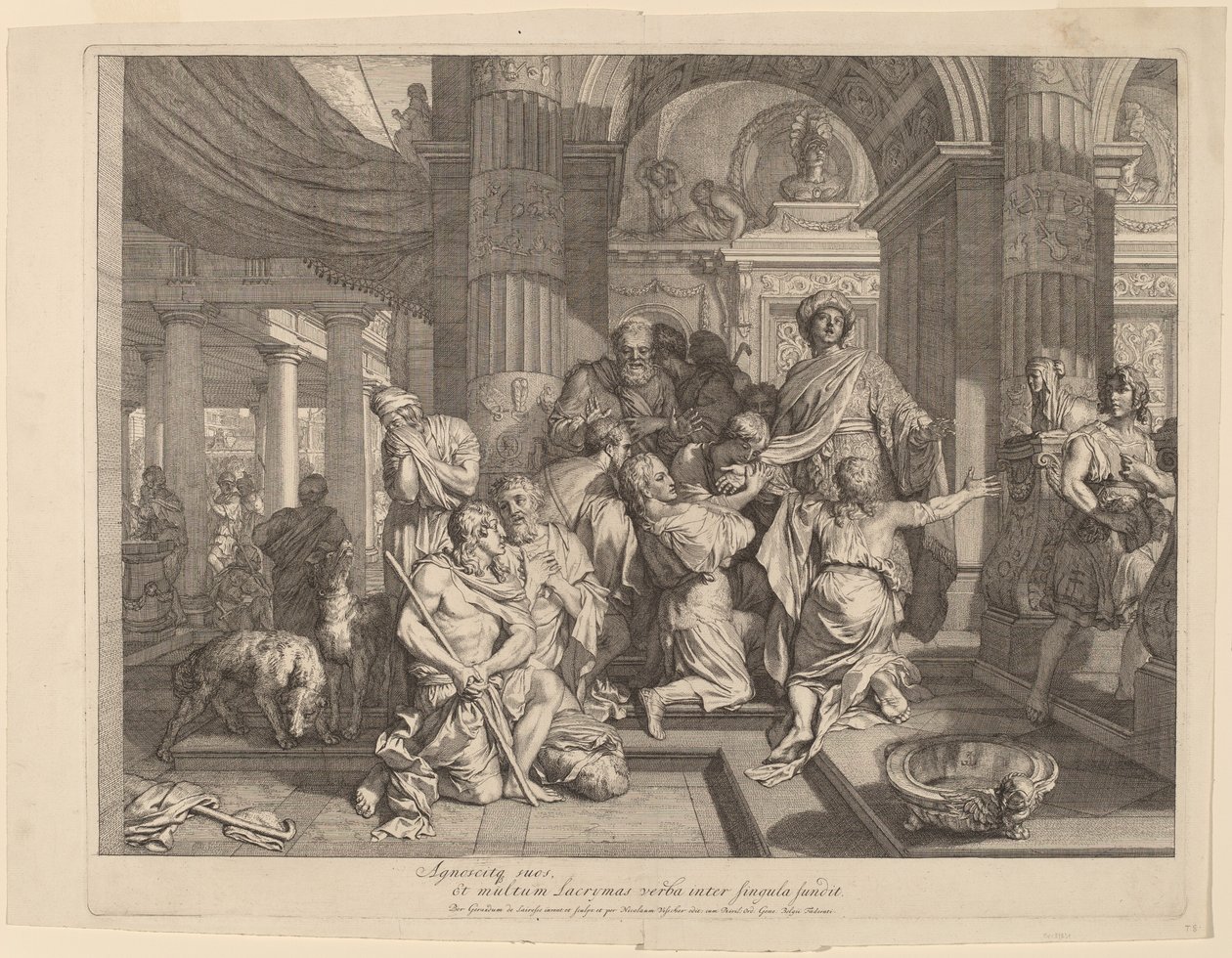 Joseph åpenbarer seg for sine brødre av Gerard de Lairesse