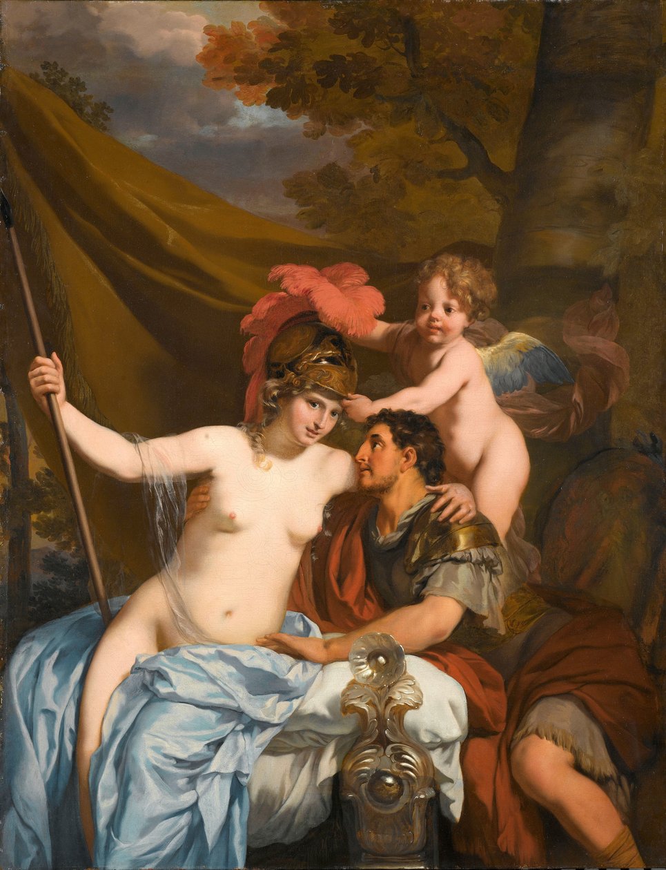 Odysseus og Calypso av Gerard de Lairesse