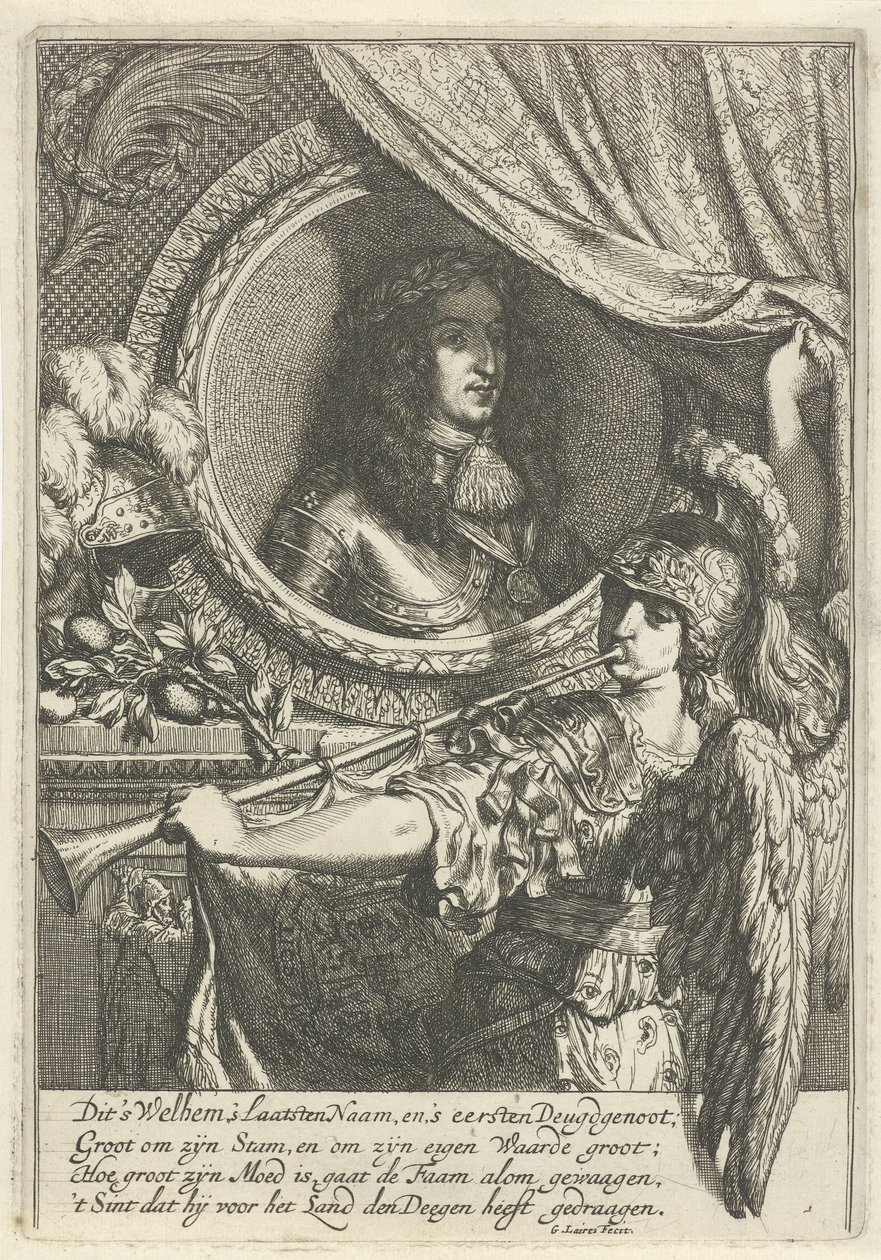 Portrett av prins William III av Gerard de Lairesse