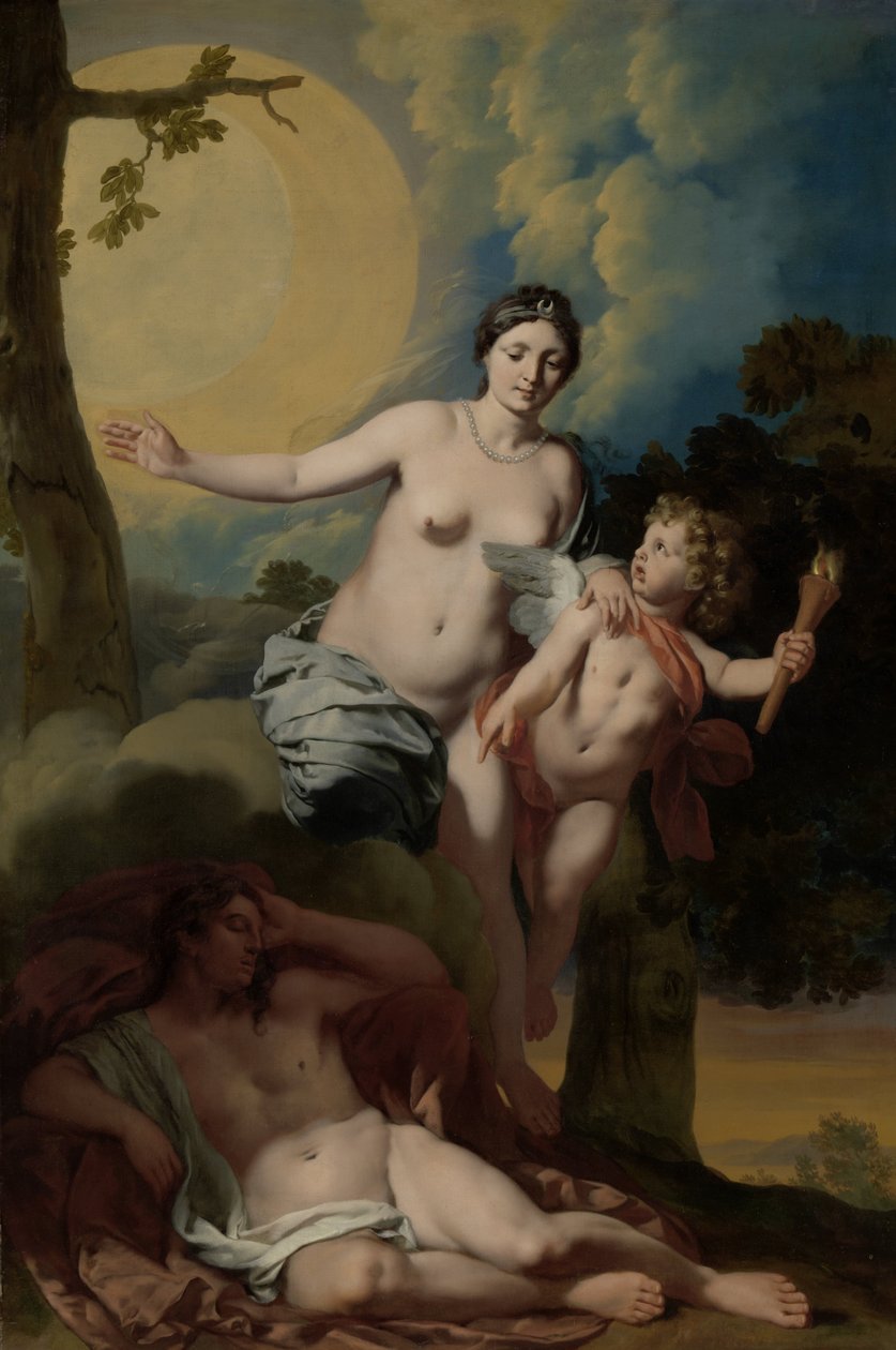 Selene og Endymion av Gerard de Lairesse