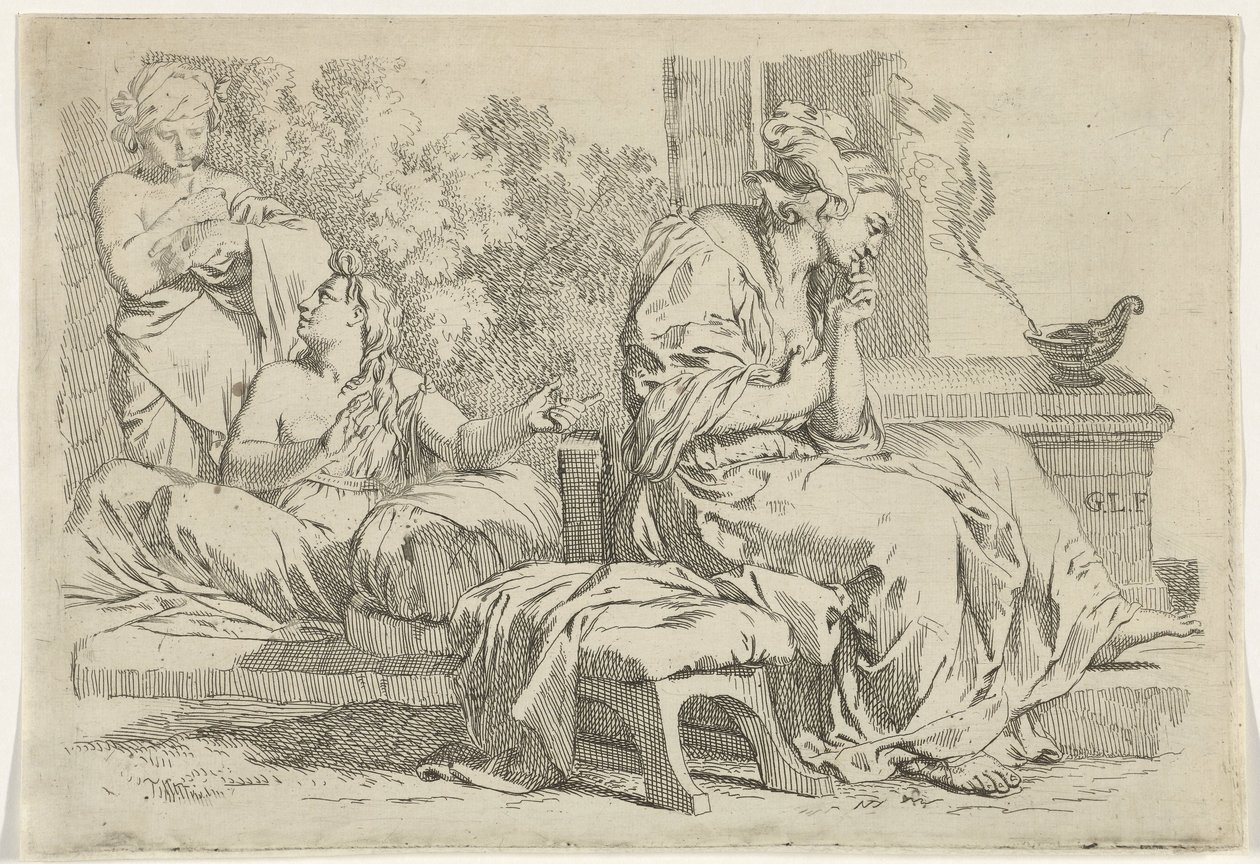 Stillhet og pratsomhet av Gerard de Lairesse