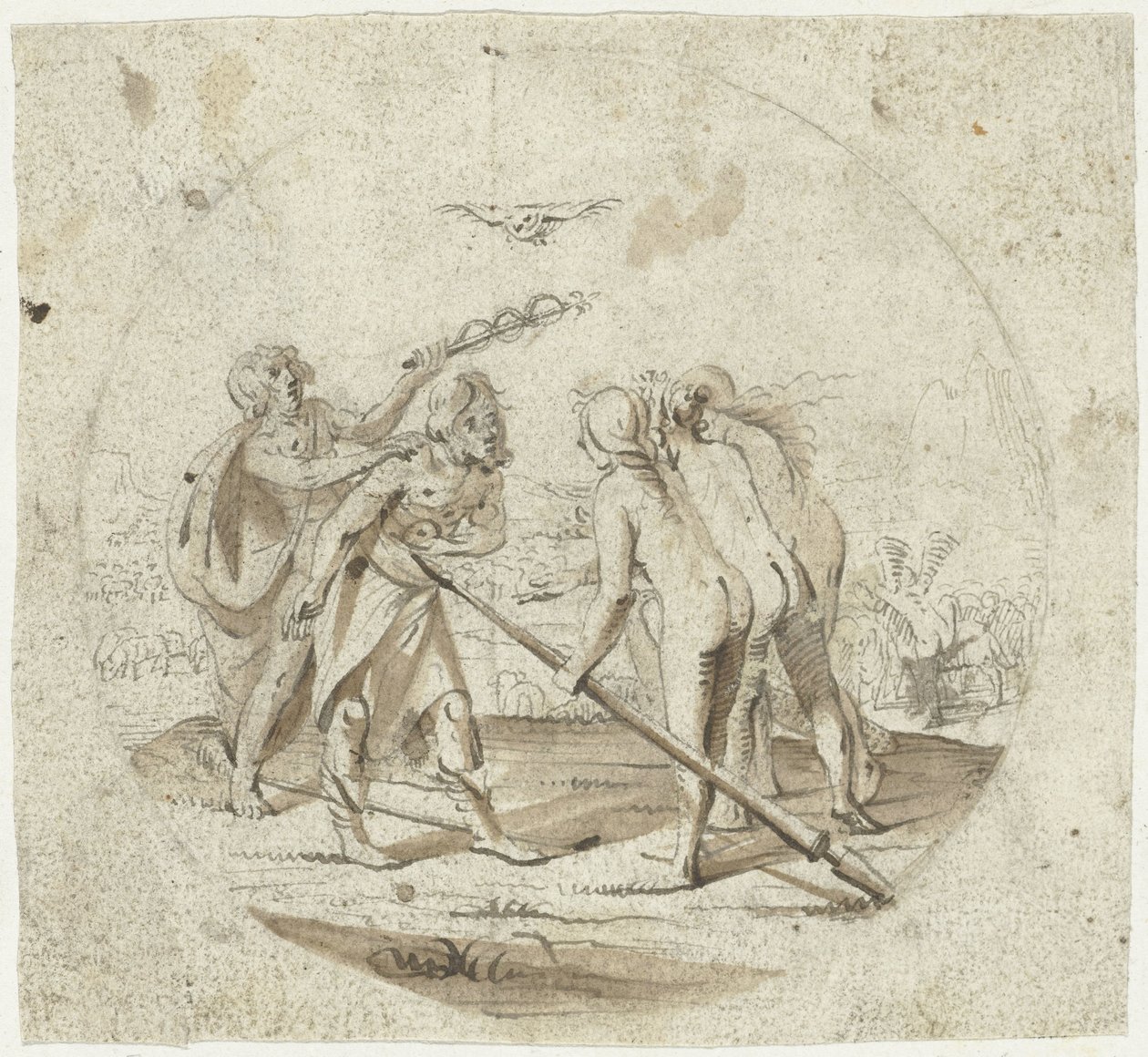 Paris-dommen av Gerard ter Borch (I) (possibly)