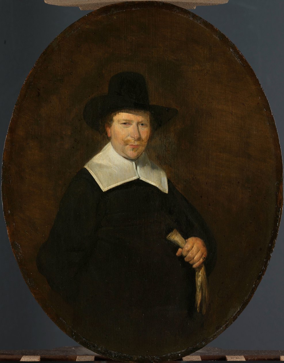 Gerard Abrahamsz van der Schalcke (1609-67). Haarlem tøyforhandler av Gerard ter Borch (II)