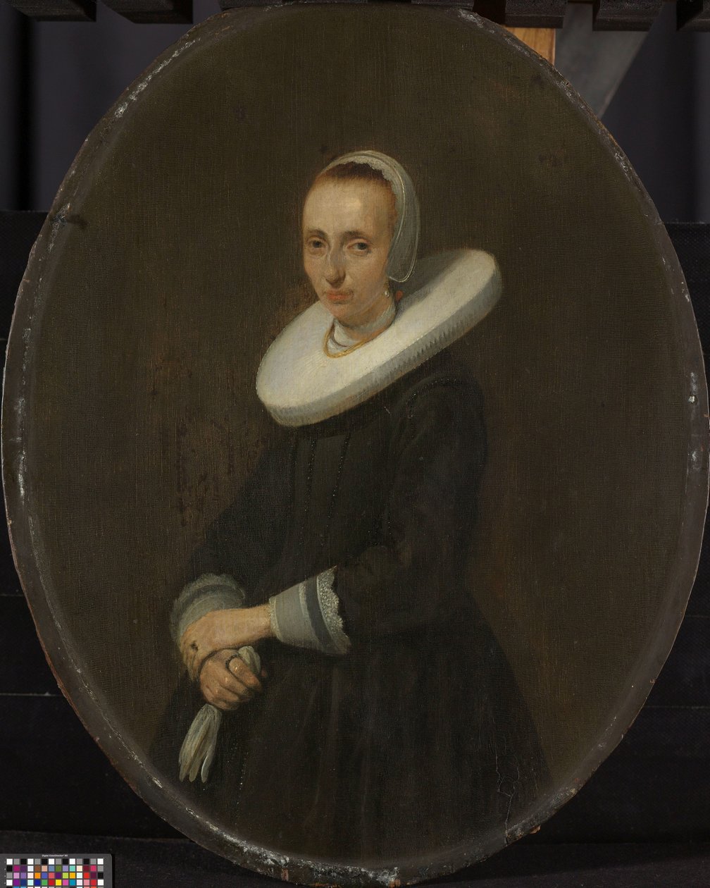 Johanna Bardoel (d. 1667). Kona til Gerard the Schalke av Gerard ter Borch (II)