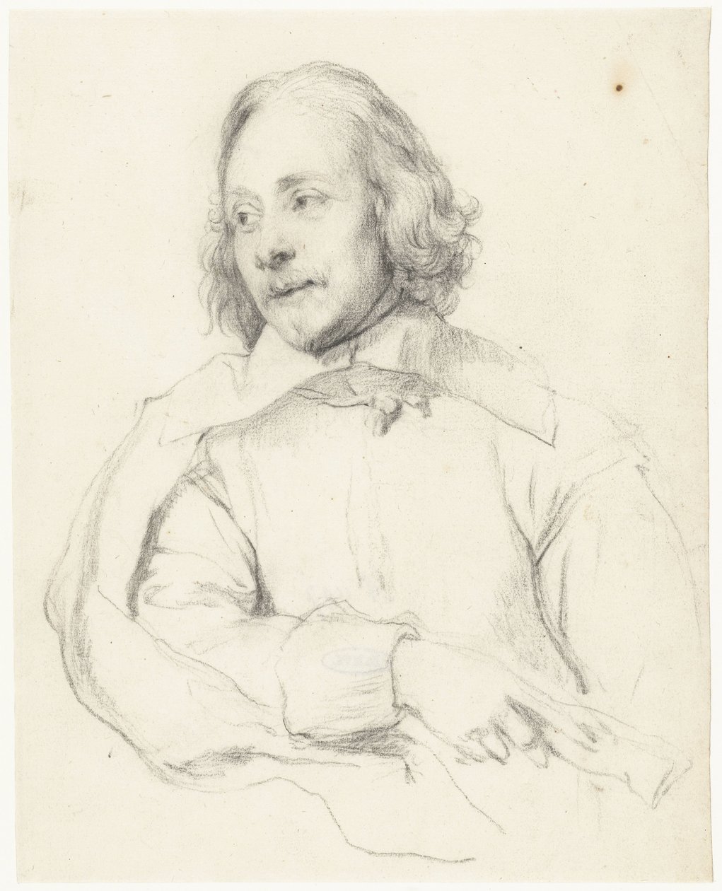 Portrett av Robert van Voerst av Gerard ter Borch (II)