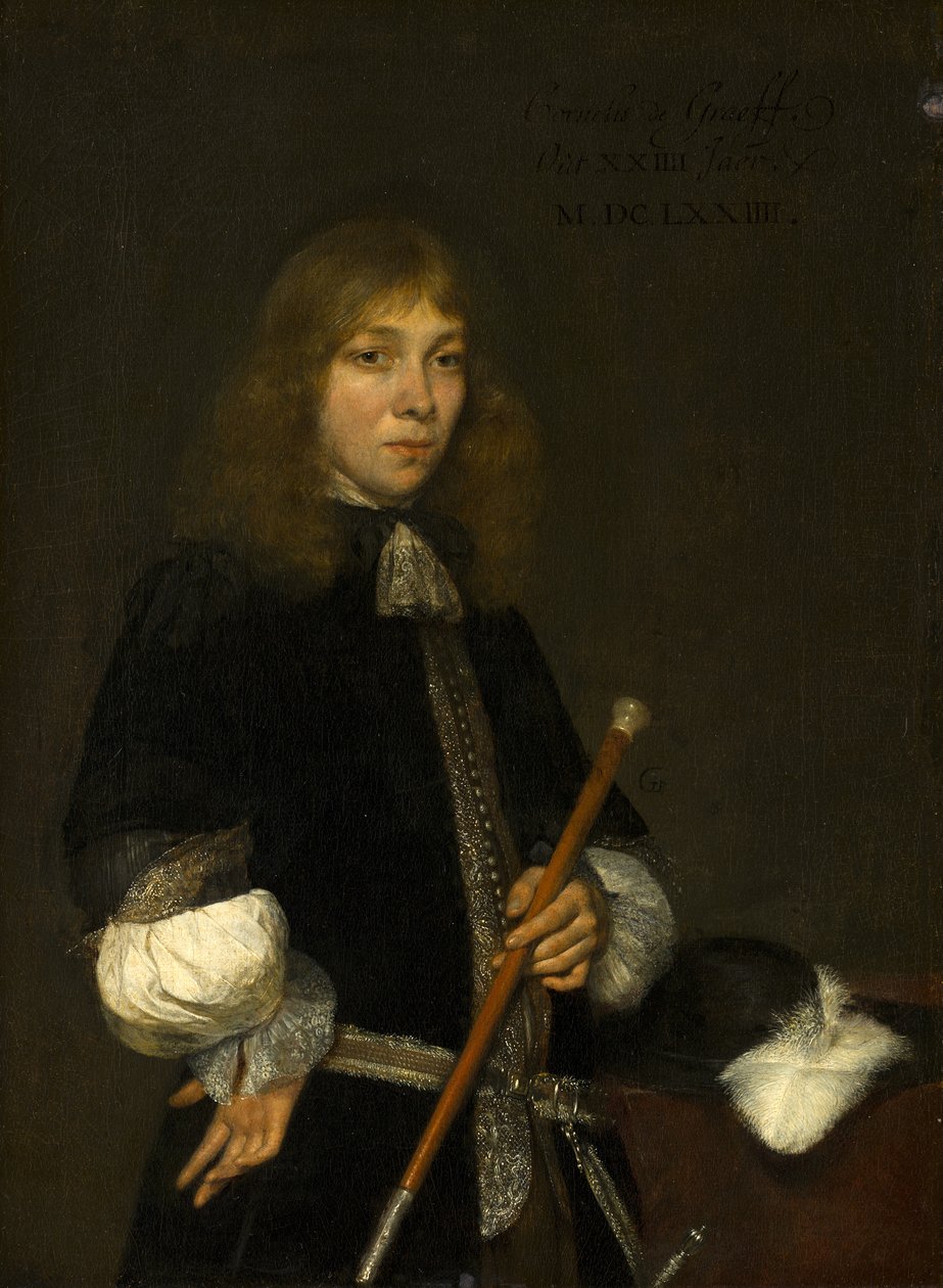 Portrett av Cornelis de Graeff (1650-1678) av Gerard ter Borch