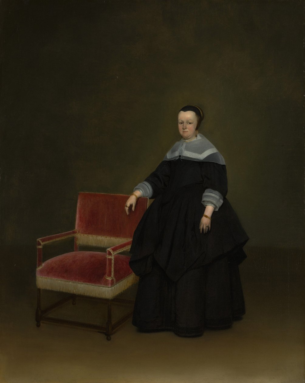 Margaretha van Haexbergen, ca. 1666-67 av Gerard ter Borch