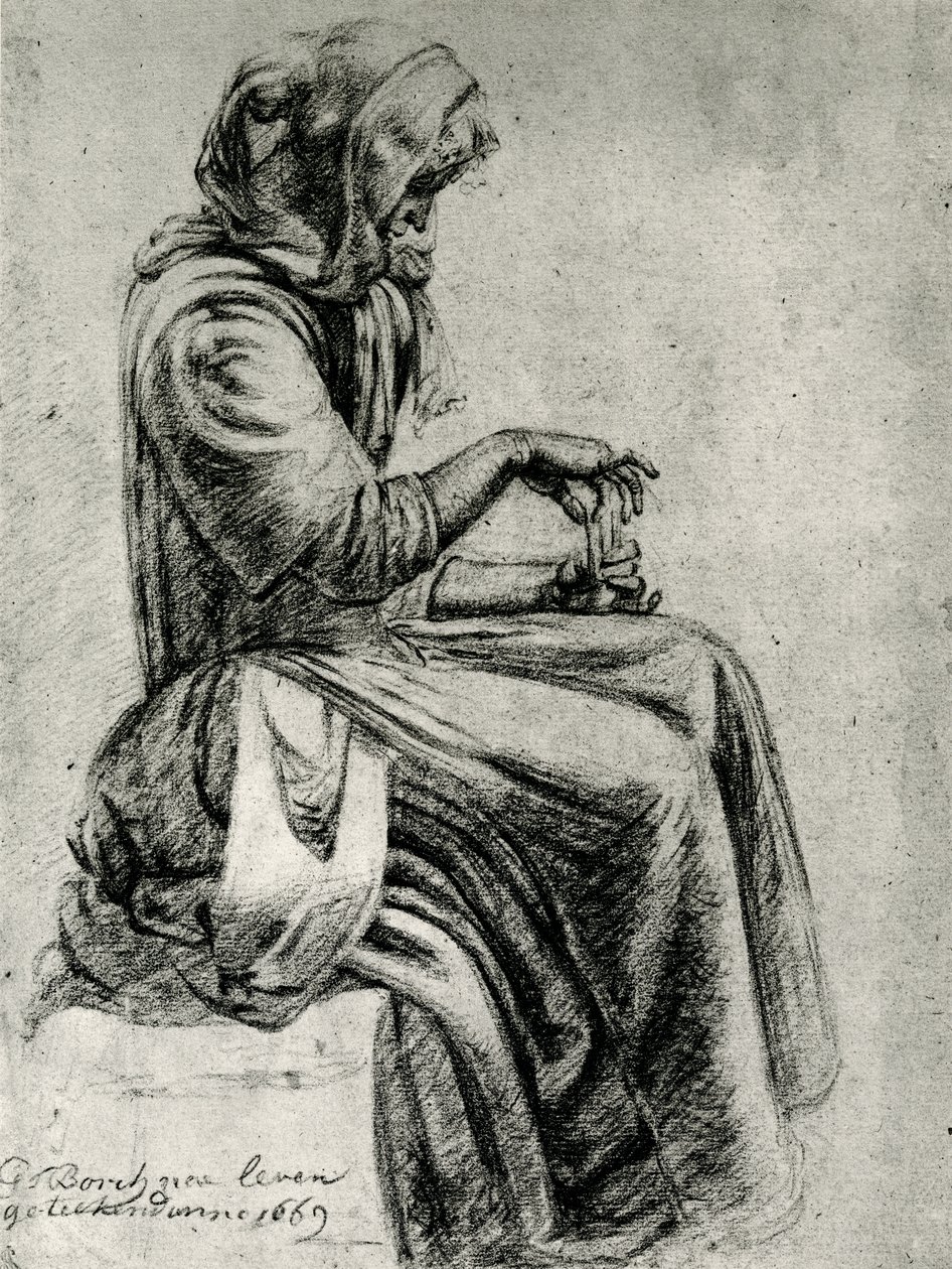 Spådame av Gerard ter Borch