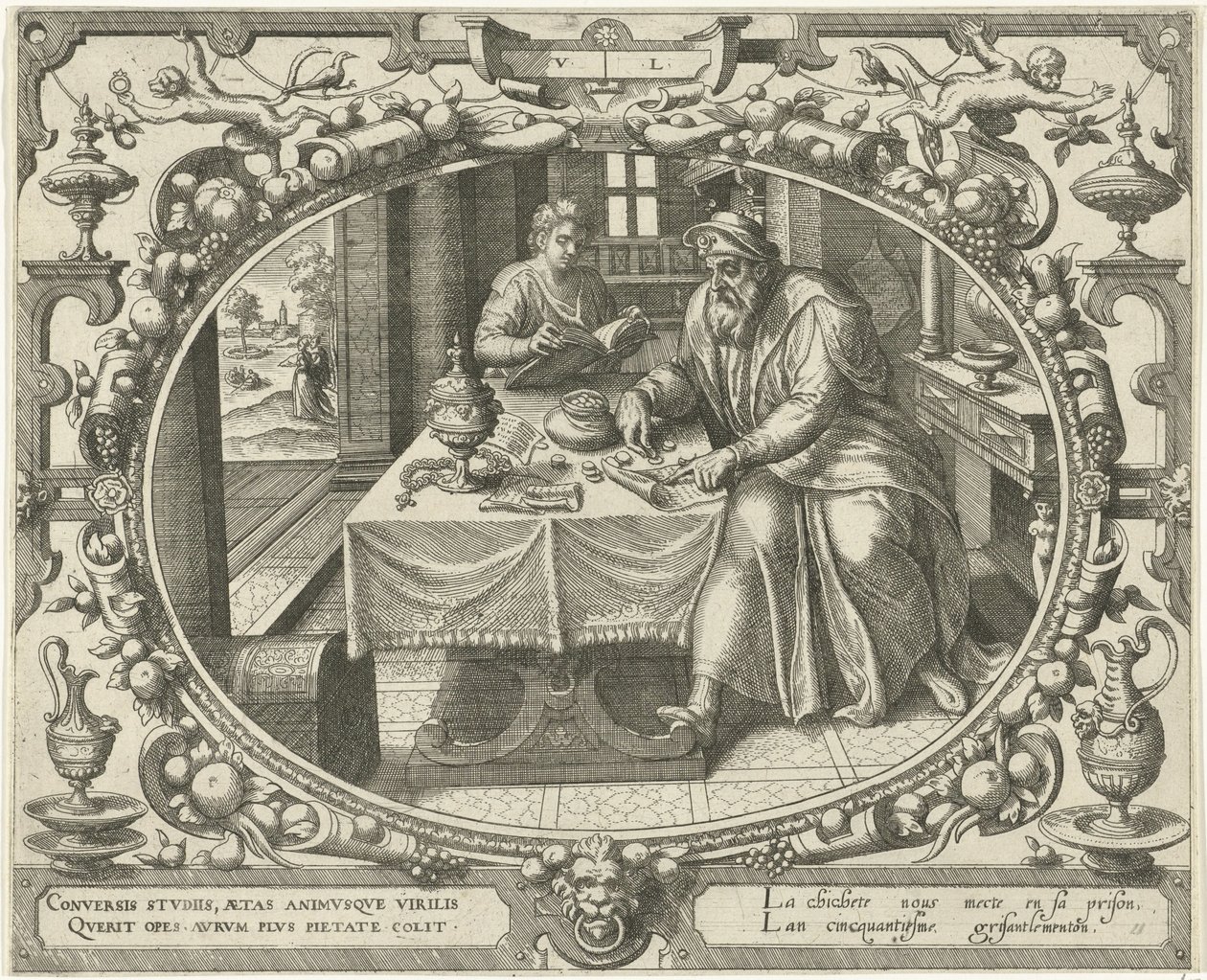 Mann i en alder av femti Ten Ages of Man (serietittel) av Gerard van Groeningen