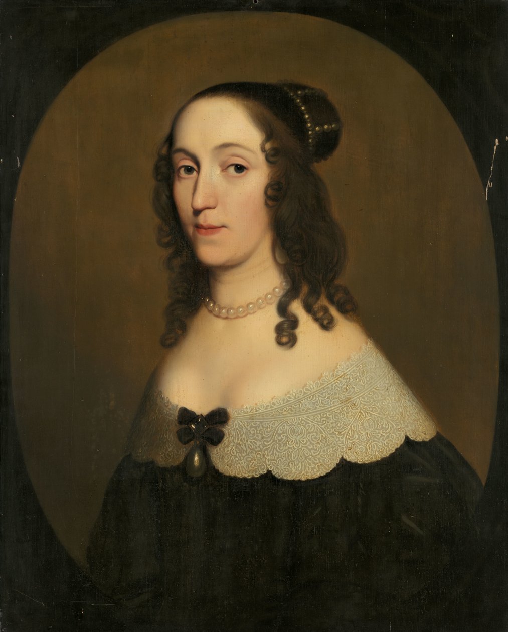 Portrett av Louise Christina (1606-69), grevinne av Solms-Braunfels av Gerard van Honthorst (workshop of)