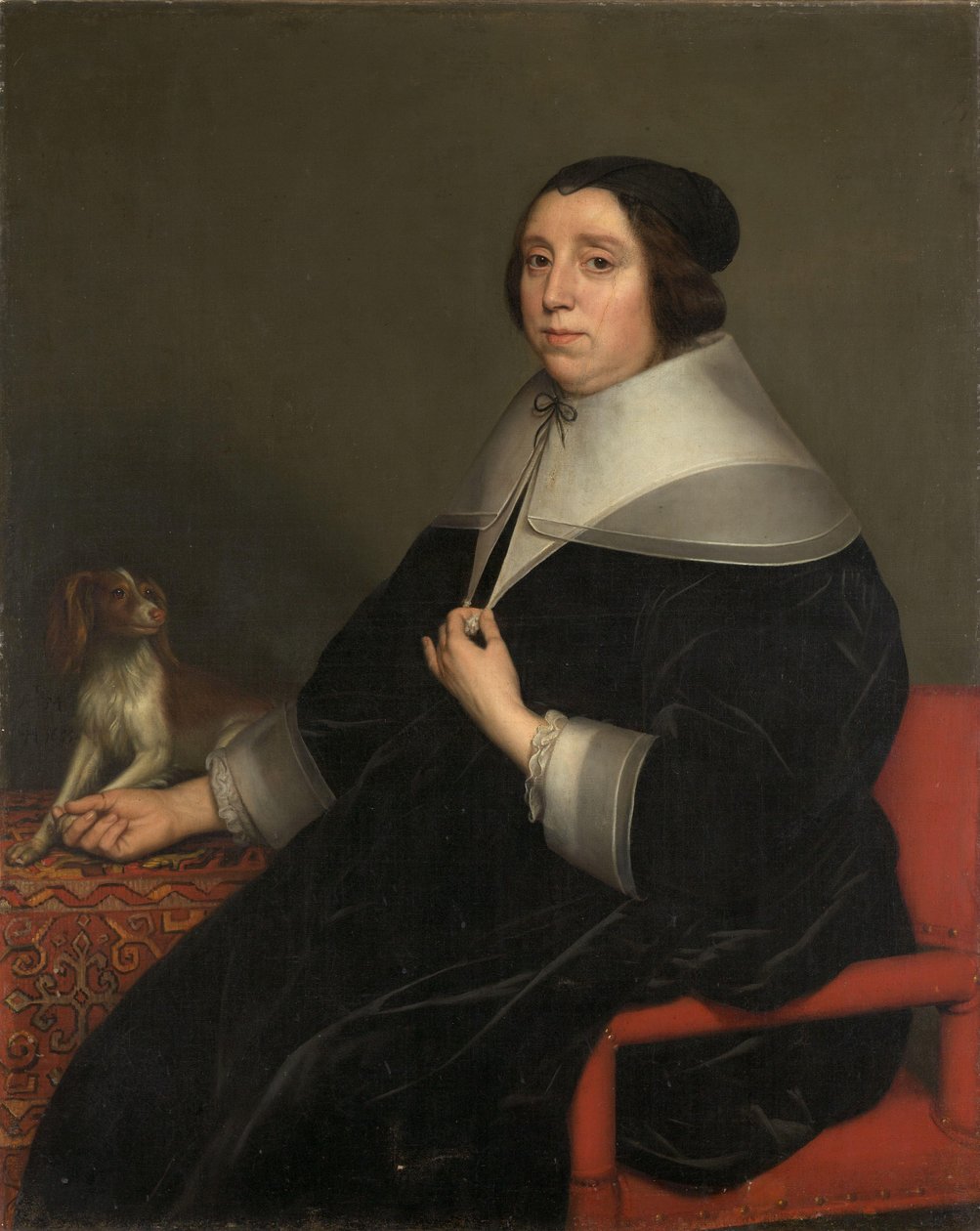 Portrett av en kvinne av Gerard van Honthorst