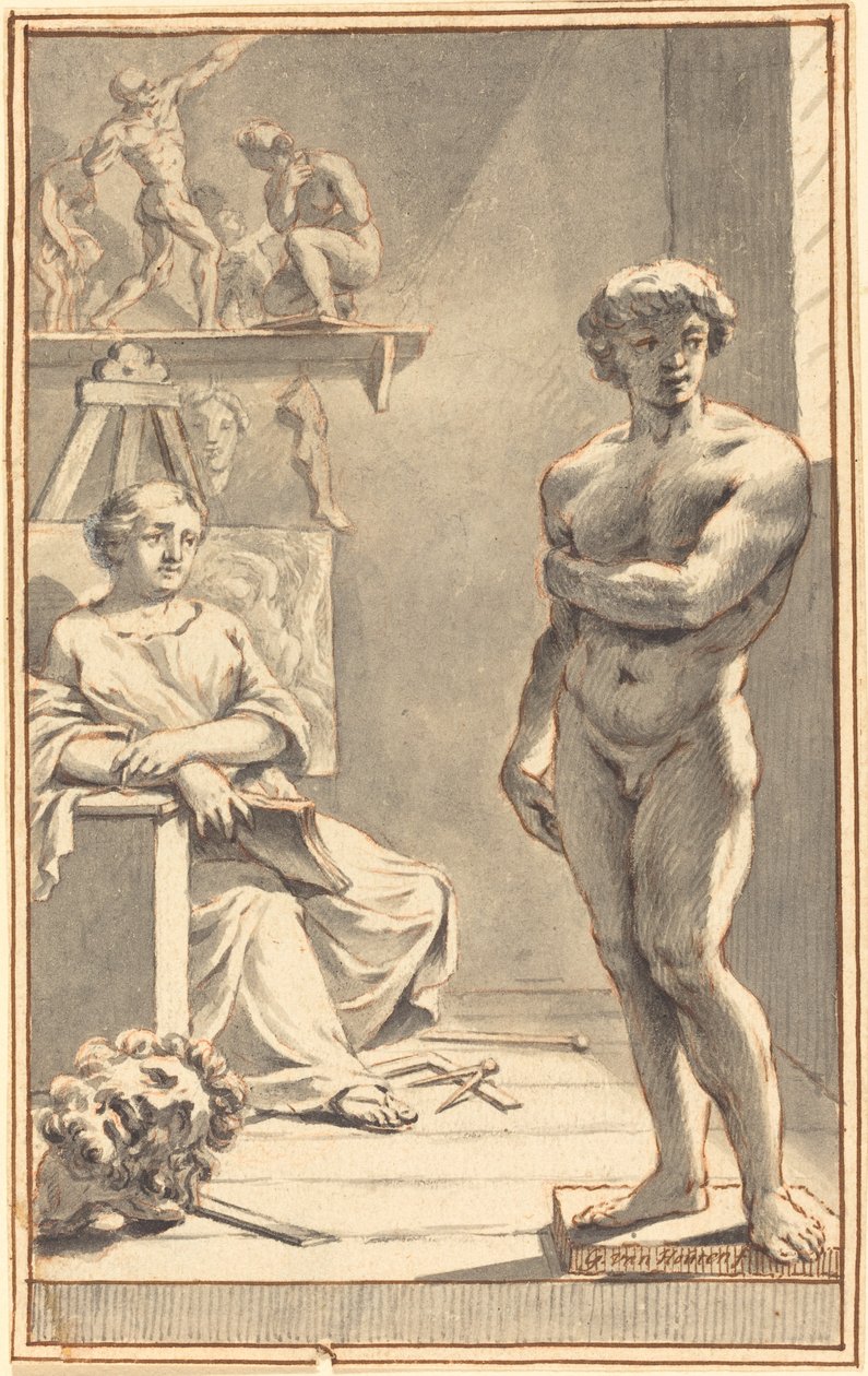 Allegori av skulptur av Gerard van Houten