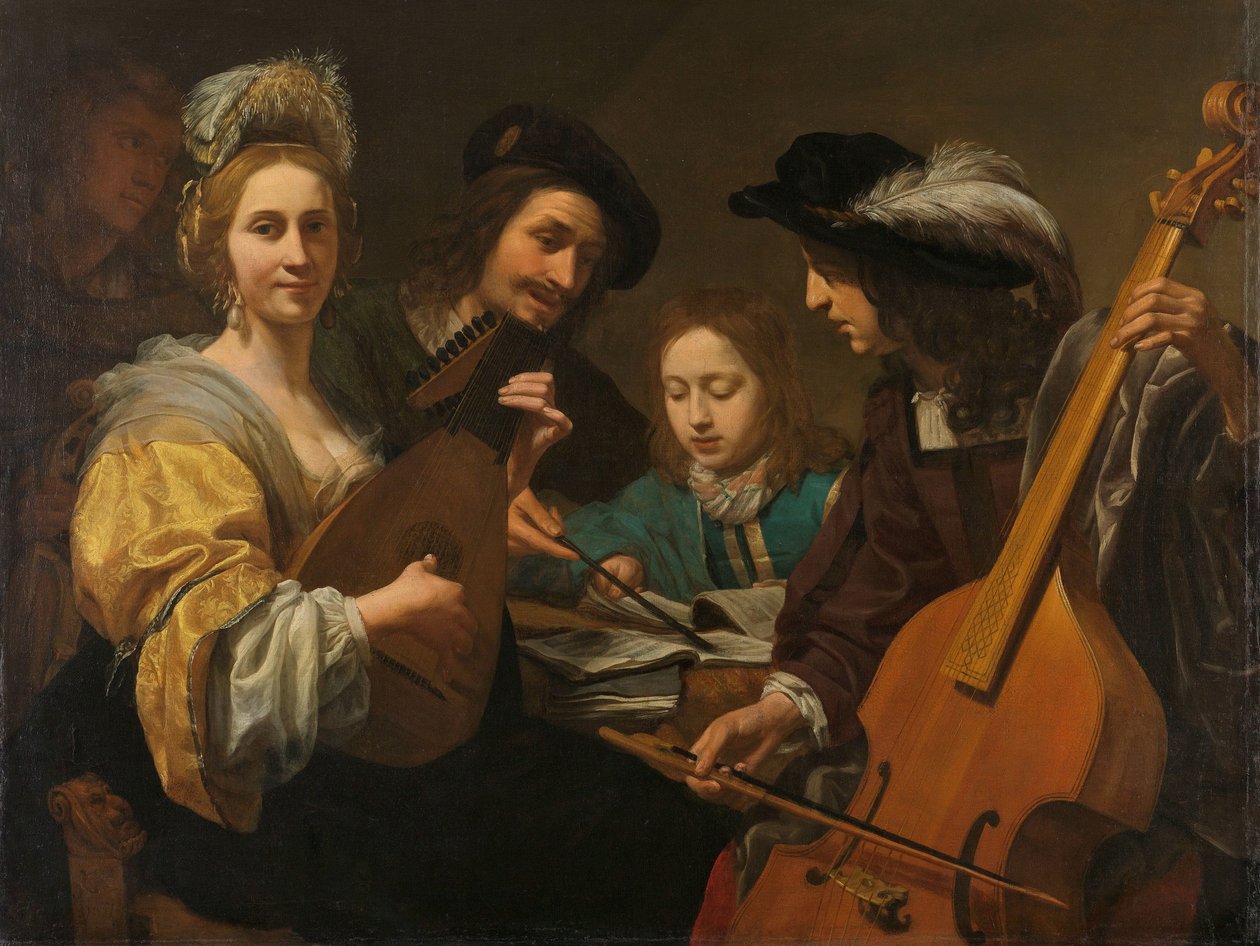 Et musikalsk selskap av Gerard van Kuijl
