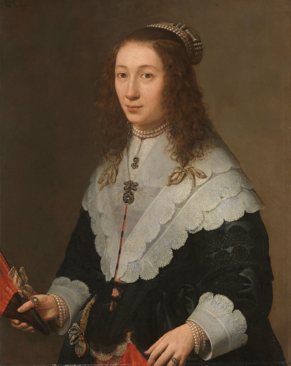 Catharina van Well (1626-1722), hustru til Guilliaam van Bleyswijk av Gerard van Kuijl