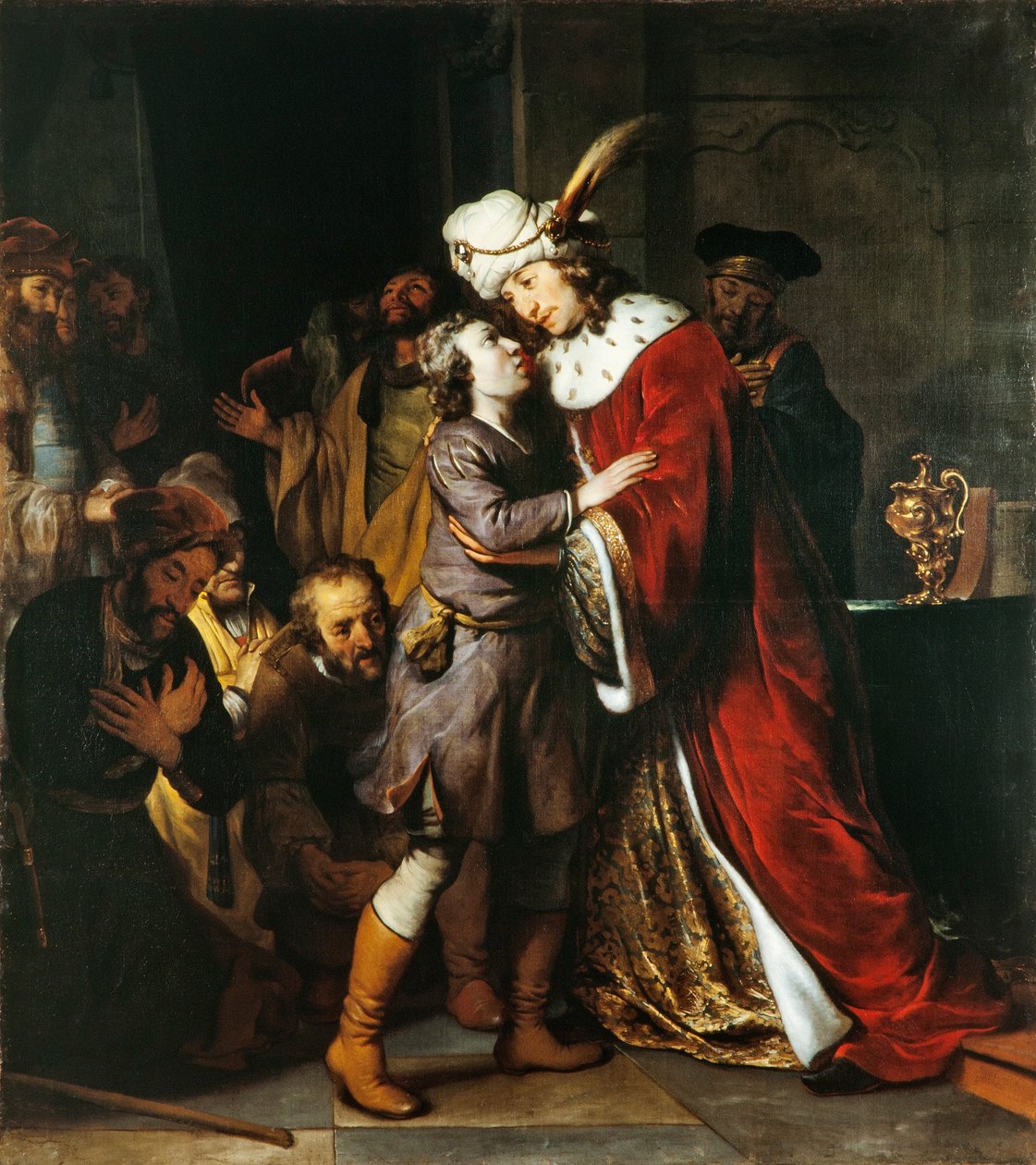 Josef og brødrene hans av Gerbrand van den Eeckhout