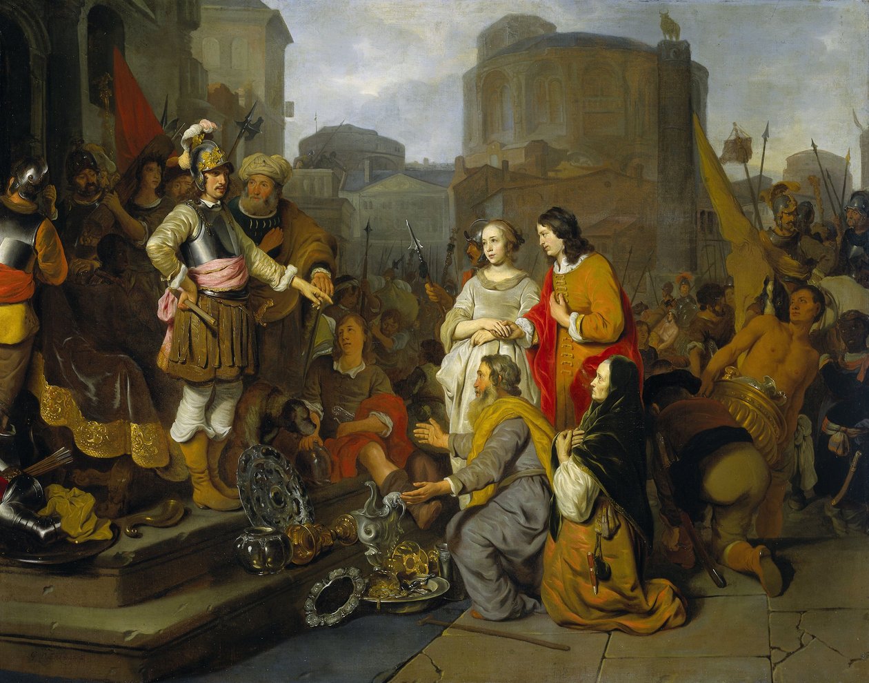 Kontinens av Scipio, 1650-55 av Gerbrand van den Eeckhout