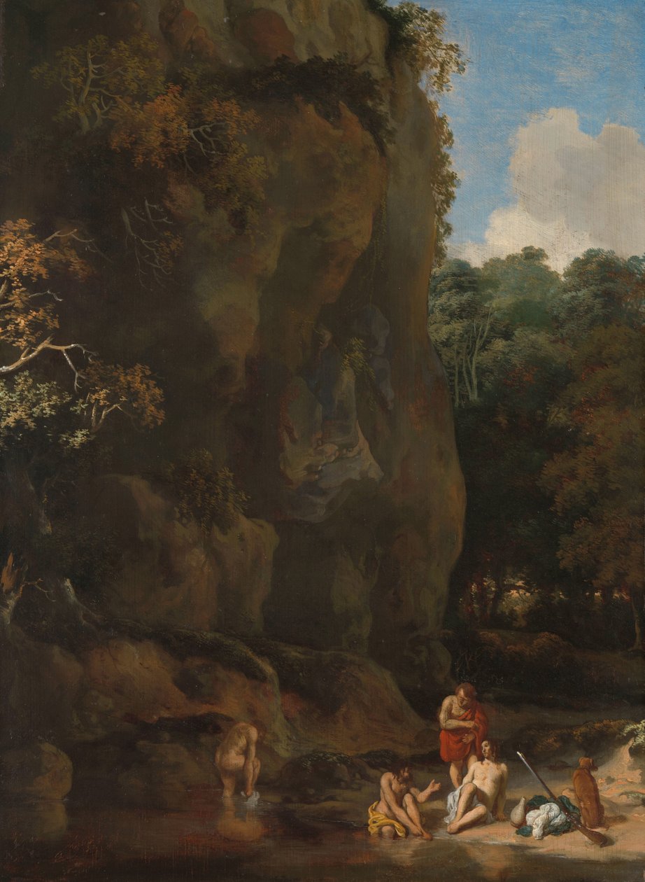 Menn som bader av Gerbrand van den Eeckhout