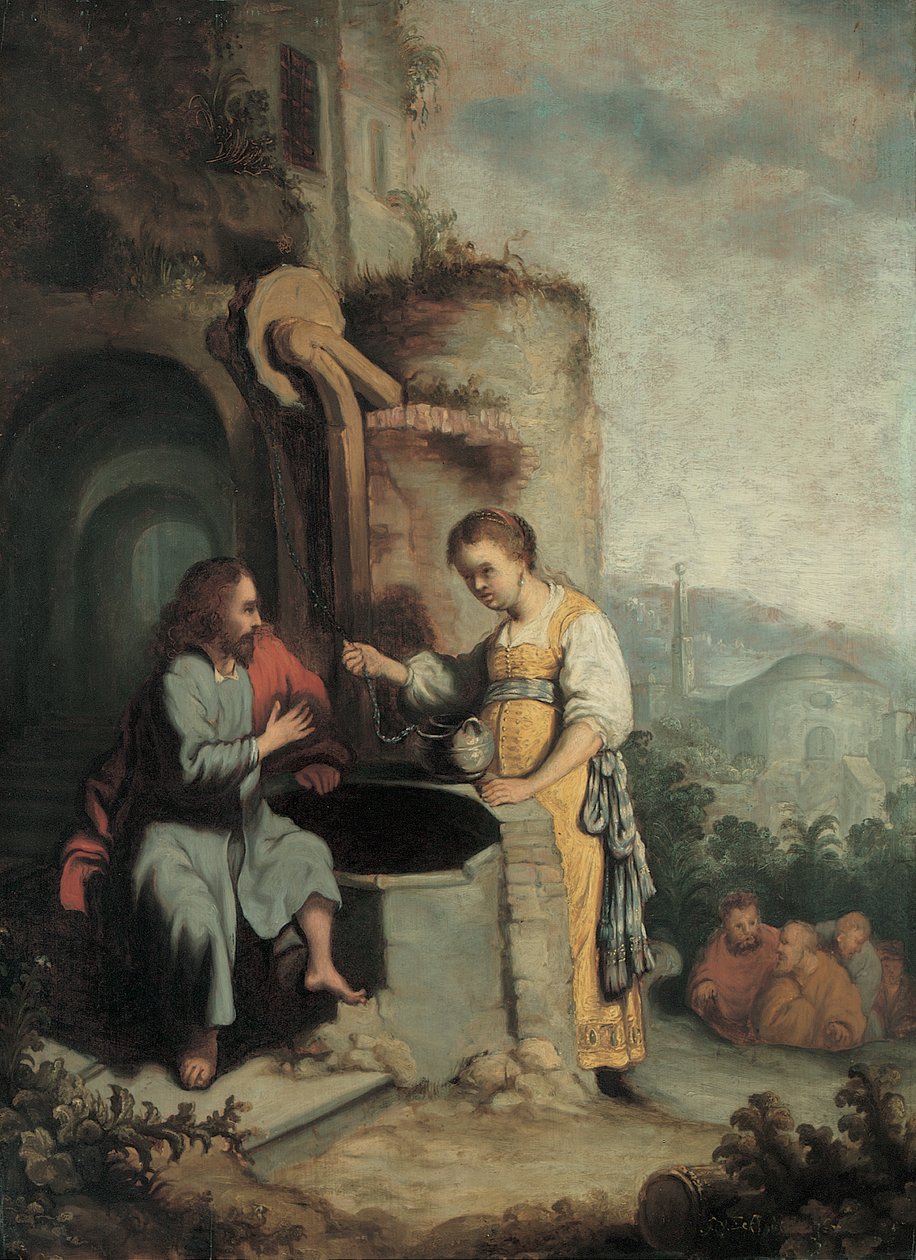 Kristus og kvinnen i Samaria av Gerbrandt van den Eeckhout