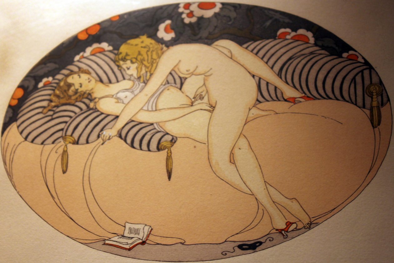 Serier med akvareller utgitt i 1925 under tittelen Les Delassements d