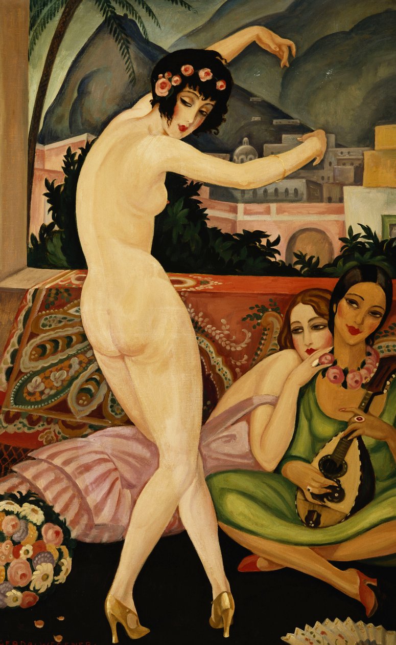 Danseren; Danseren av Gerda Marie Frederike Wegener