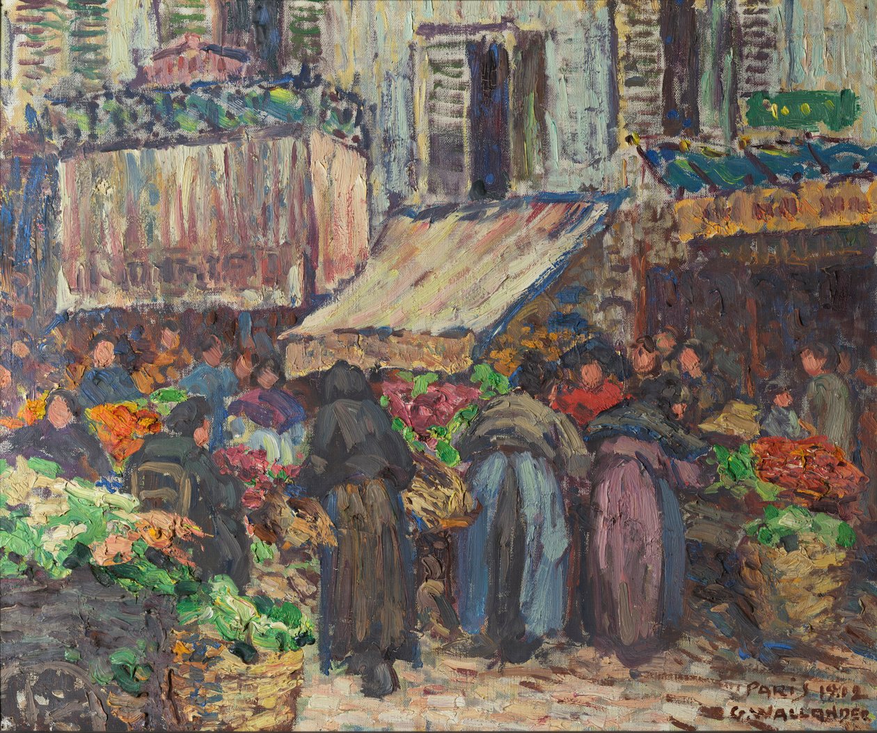 Fra Les Halles Paris av Gerda Wallander