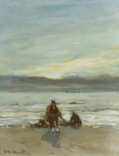 Skalfisker i surfe av Gerhard Morgenstjerne Munthe