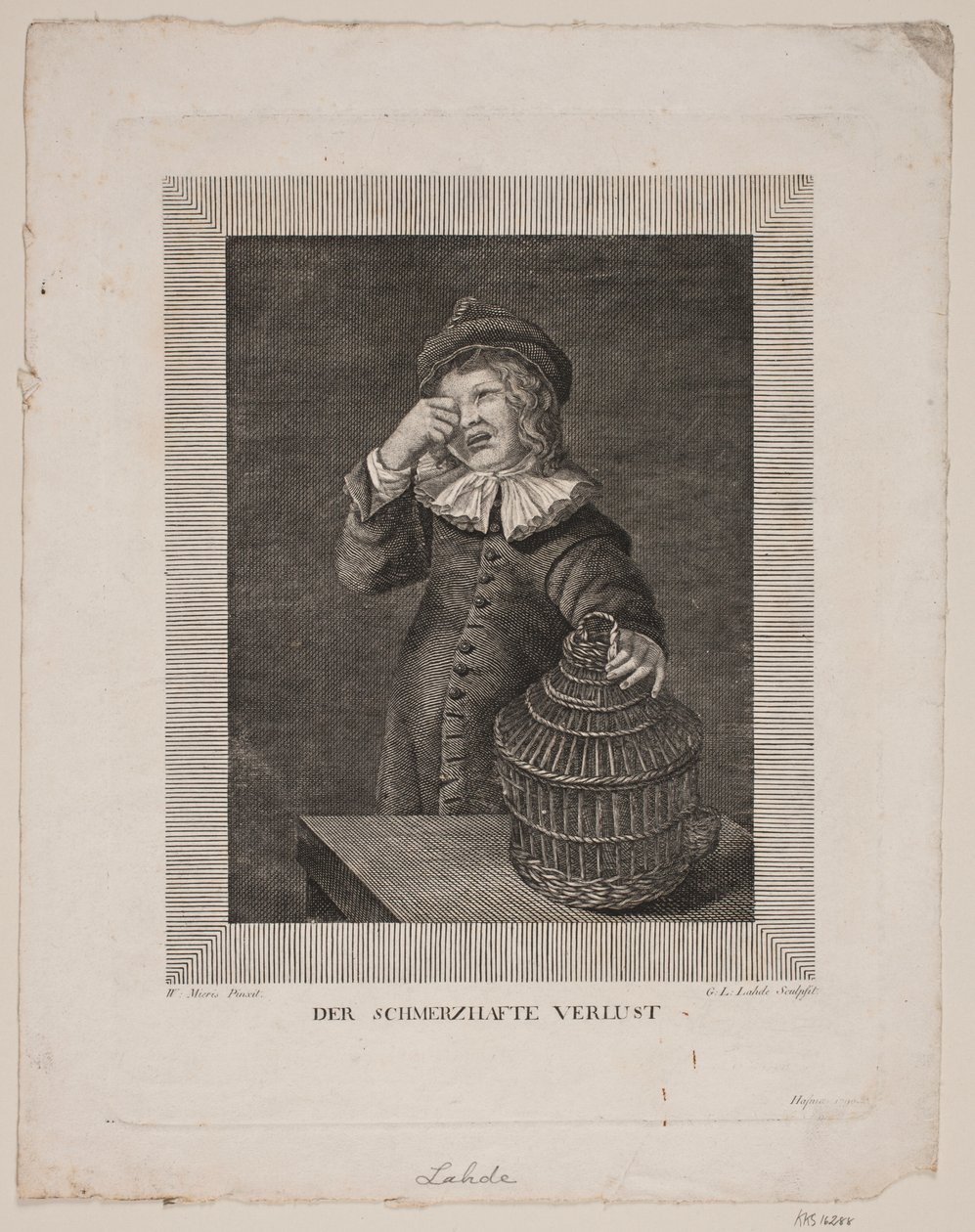 Det smertefulle tapet av Gerhard Ludvig Lahde