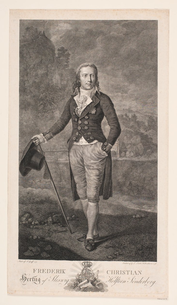 Frederik Christian, hertug av Schleswig av Gerhard Ludvig Lahde