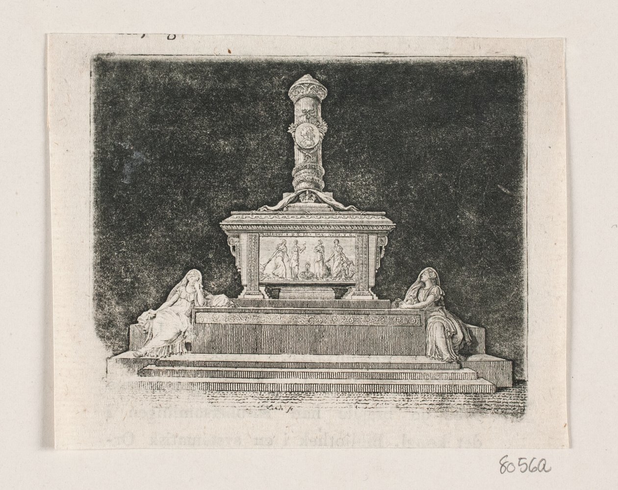 Frederik den 5.s monument i Roskilde av Gerhard Ludvig Lahde