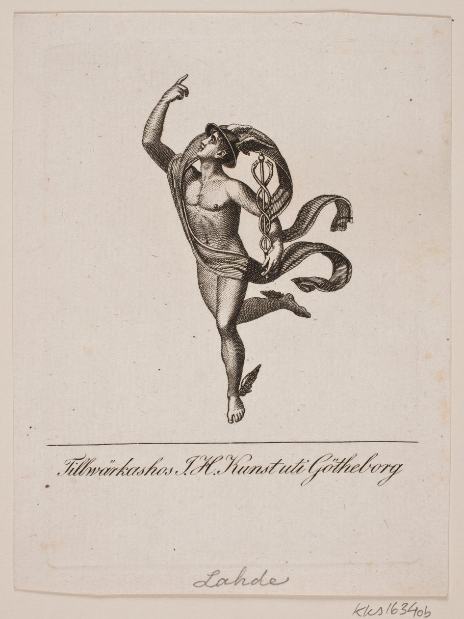 Hermes av Gerhard Ludvig Lahde