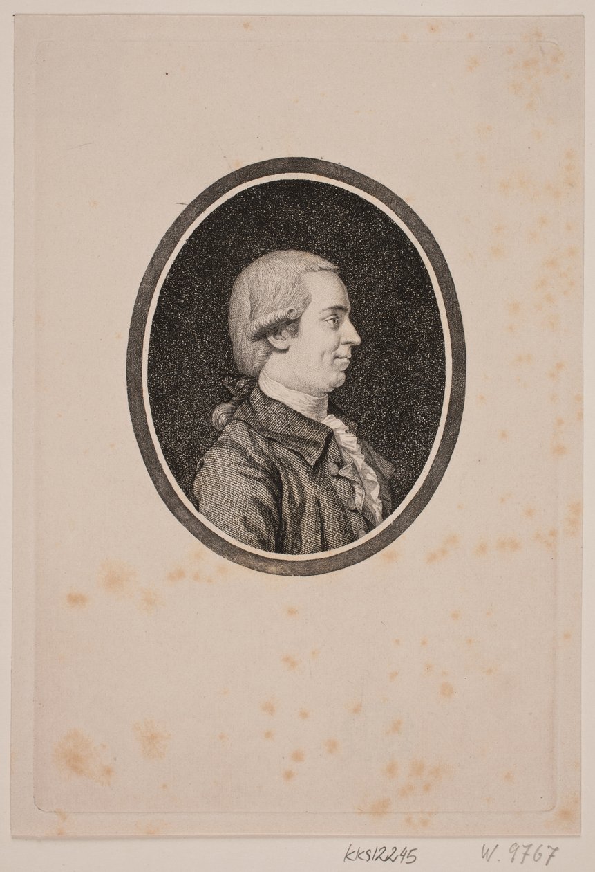 Johan Ludvig Reventlow av Gerhard Ludvig Lahde
