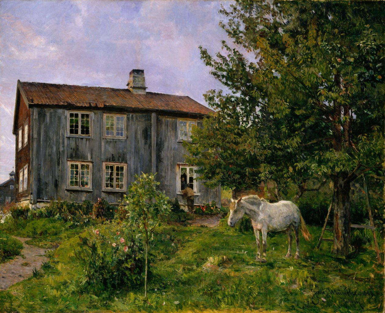 På Gården, Ulvin av Gerhard Munthe