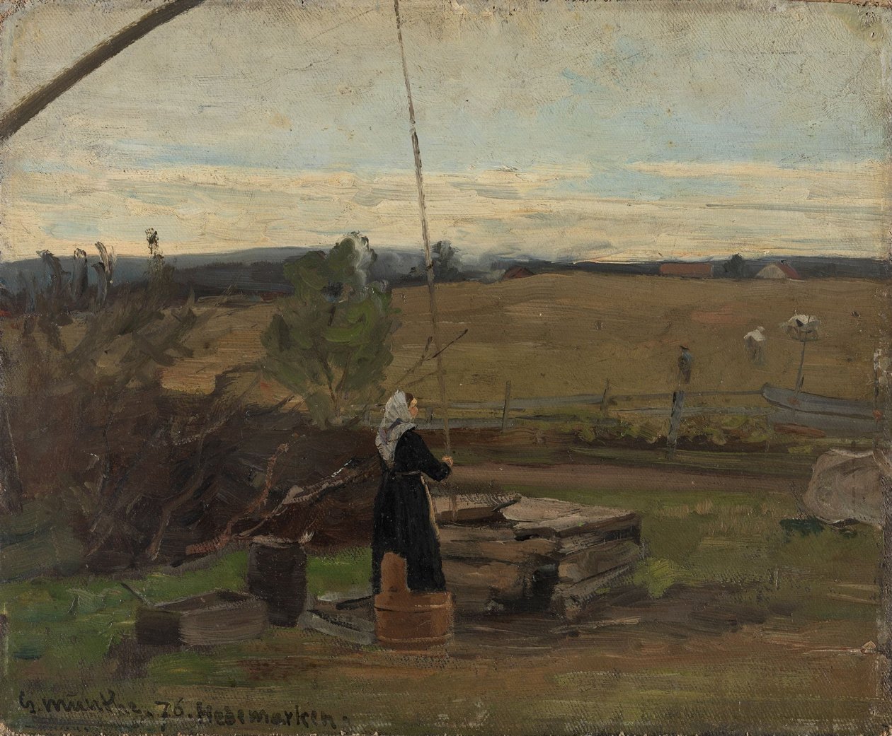 Ved brønnen av Gerhard Munthe