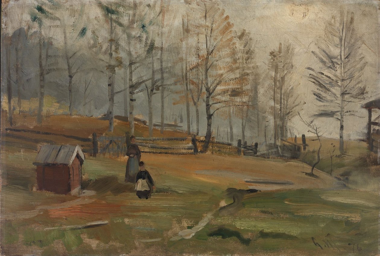 Høst av Gerhard Munthe