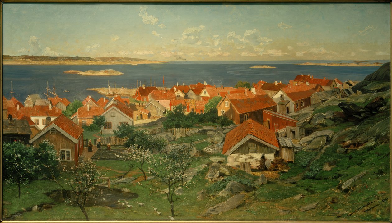 Stedet Nevlunghavn av Gerhard Peter Frantz Vilhelm Munthe