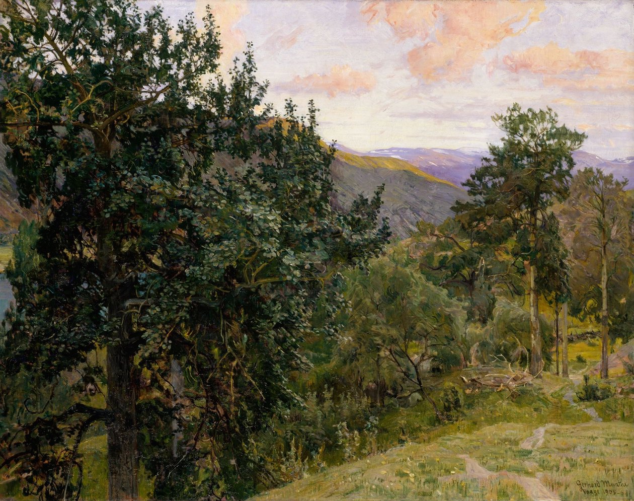 Fra Vågå av Gerhard Munthe