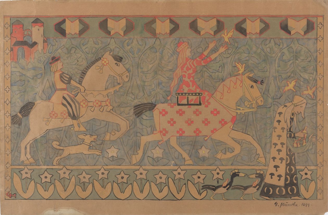 Gullfuglene av Gerhard Munthe