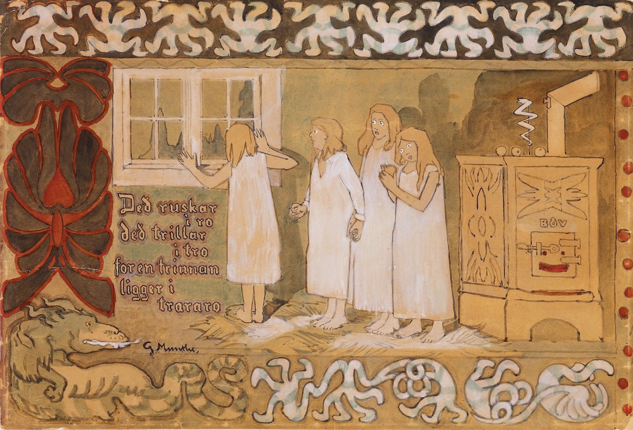 Mørkredd av Gerhard Munthe