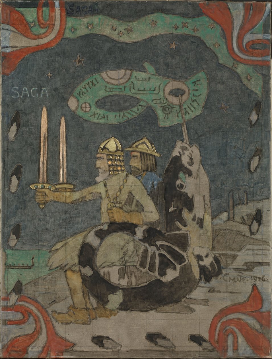 Saga, 1926. av Gerhard Munthe
