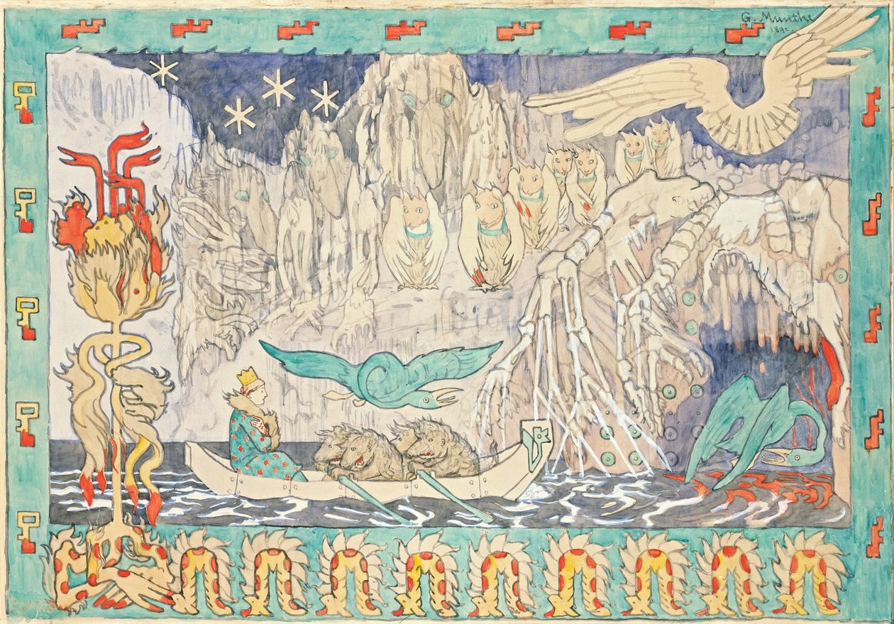 Kjempens hule av Gerhard Munthe