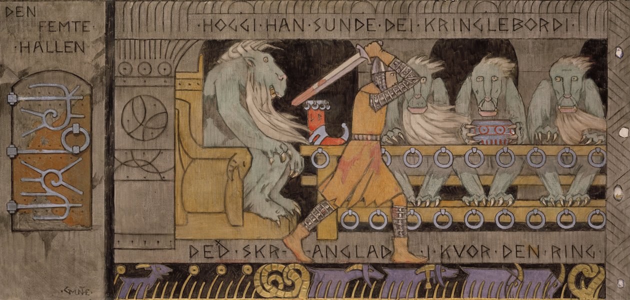 Den femte salen av Gerhard Munthe