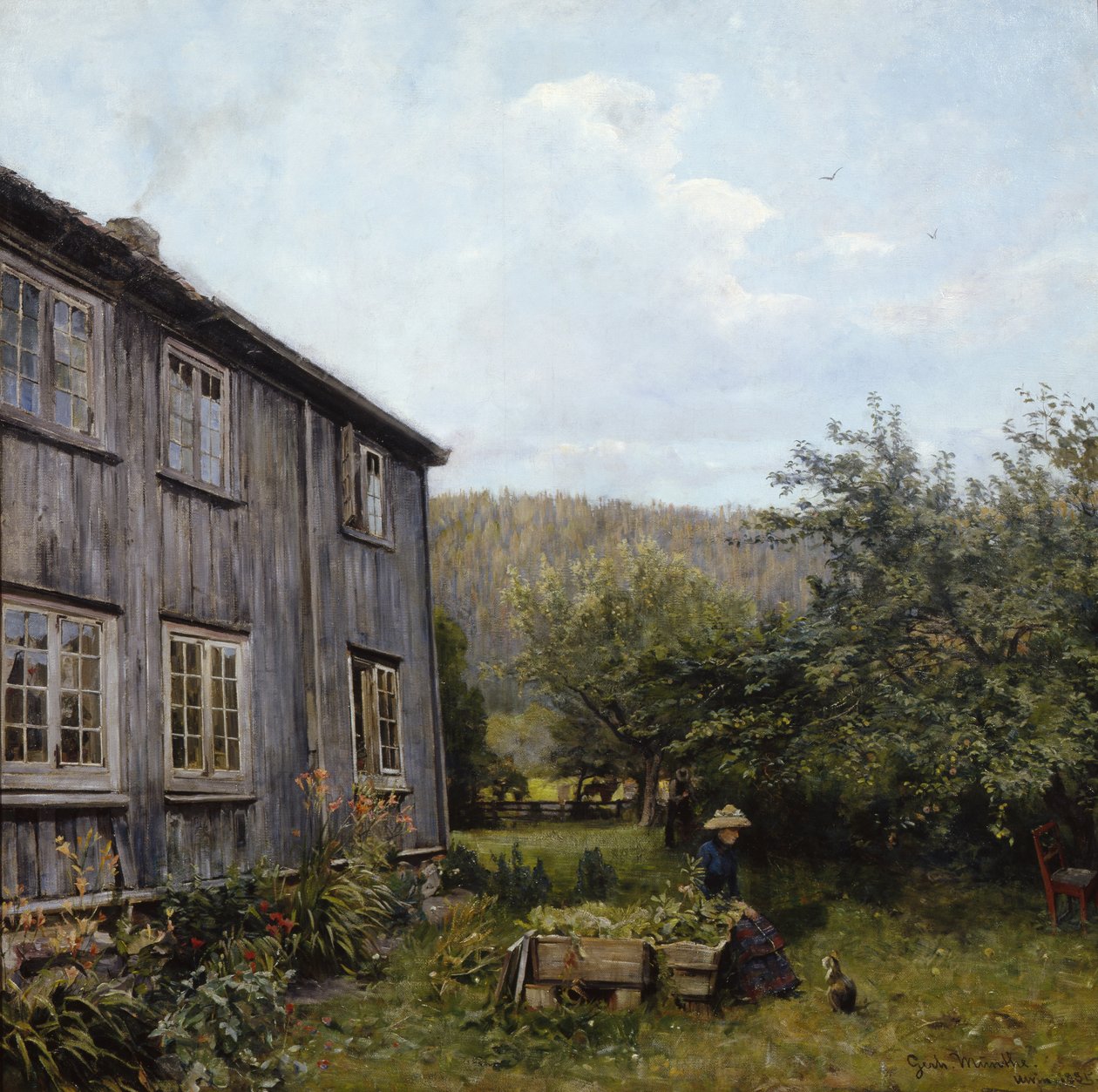 I hagen av Gerhard Peter Frantz Vilhelm Munthe