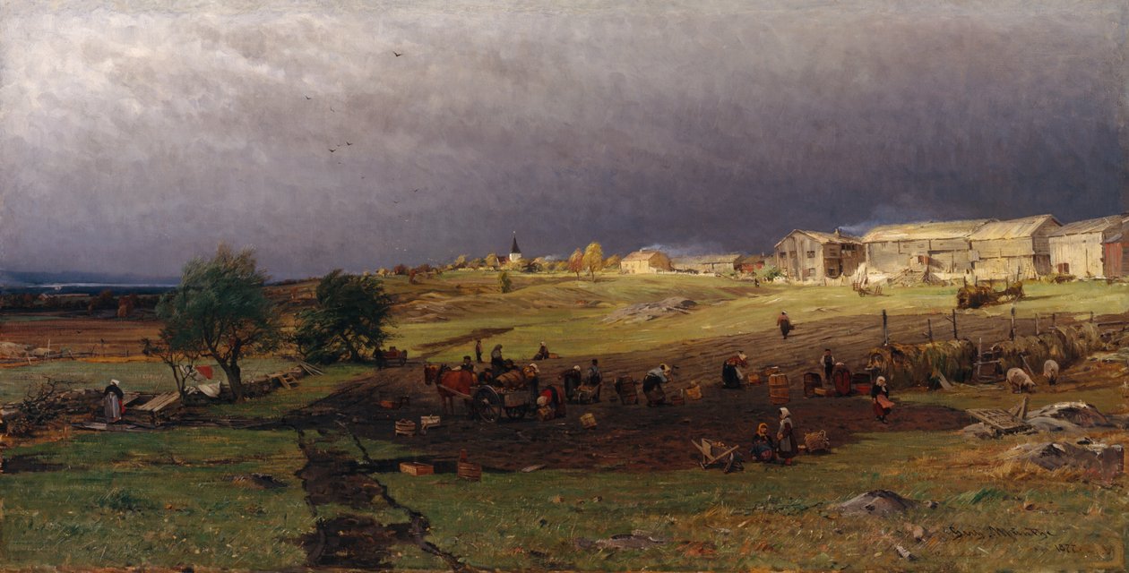 Plukke poteter av Gerhard Peter Frantz Vilhelm Munthe