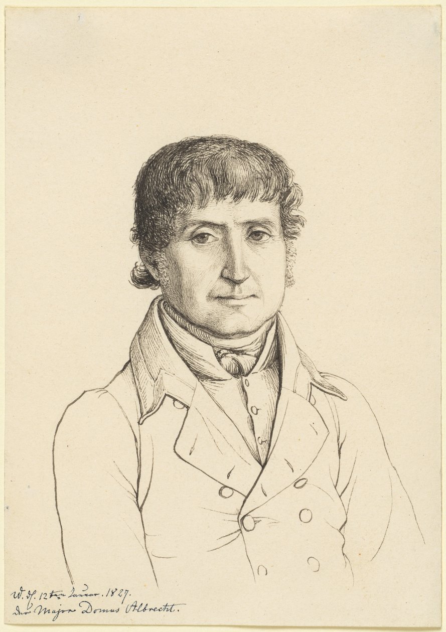 Majordomo Albrecht av Gerhard Wilhelm von Reutern