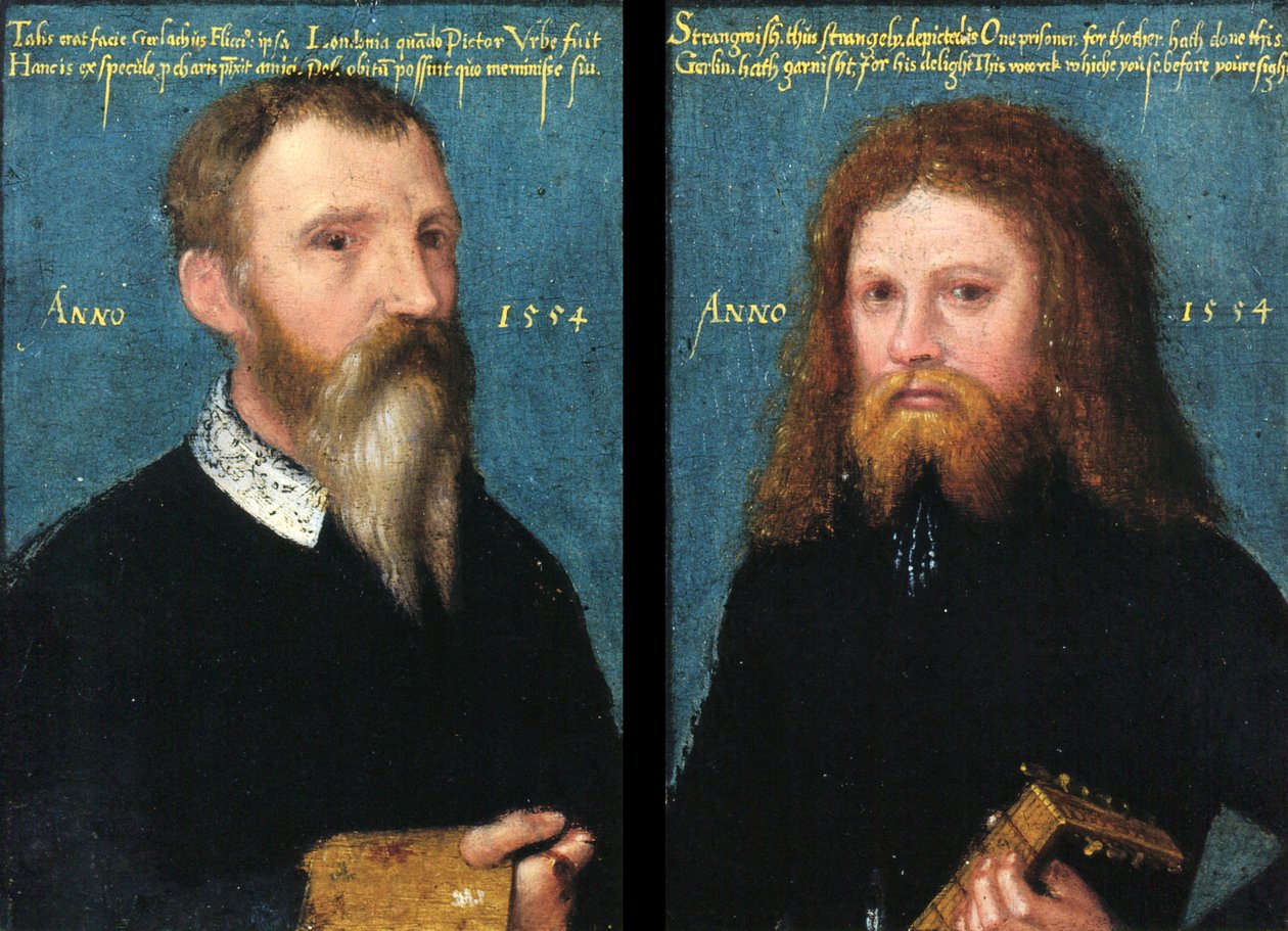 Gerlach Flicke med Henry Strangwish av Gerlach Flicke