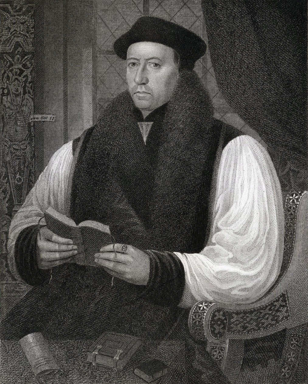 Portrett av Thomas Cranmer (1489-1556) fra 