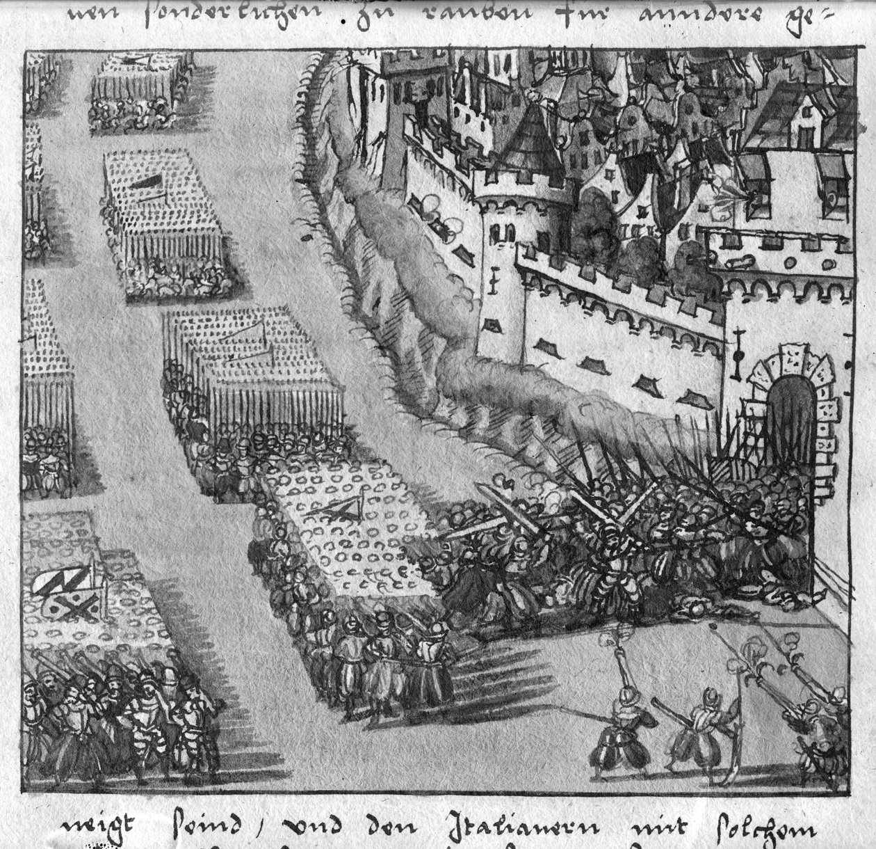 Assault of Two Armies, illustrasjon fra 