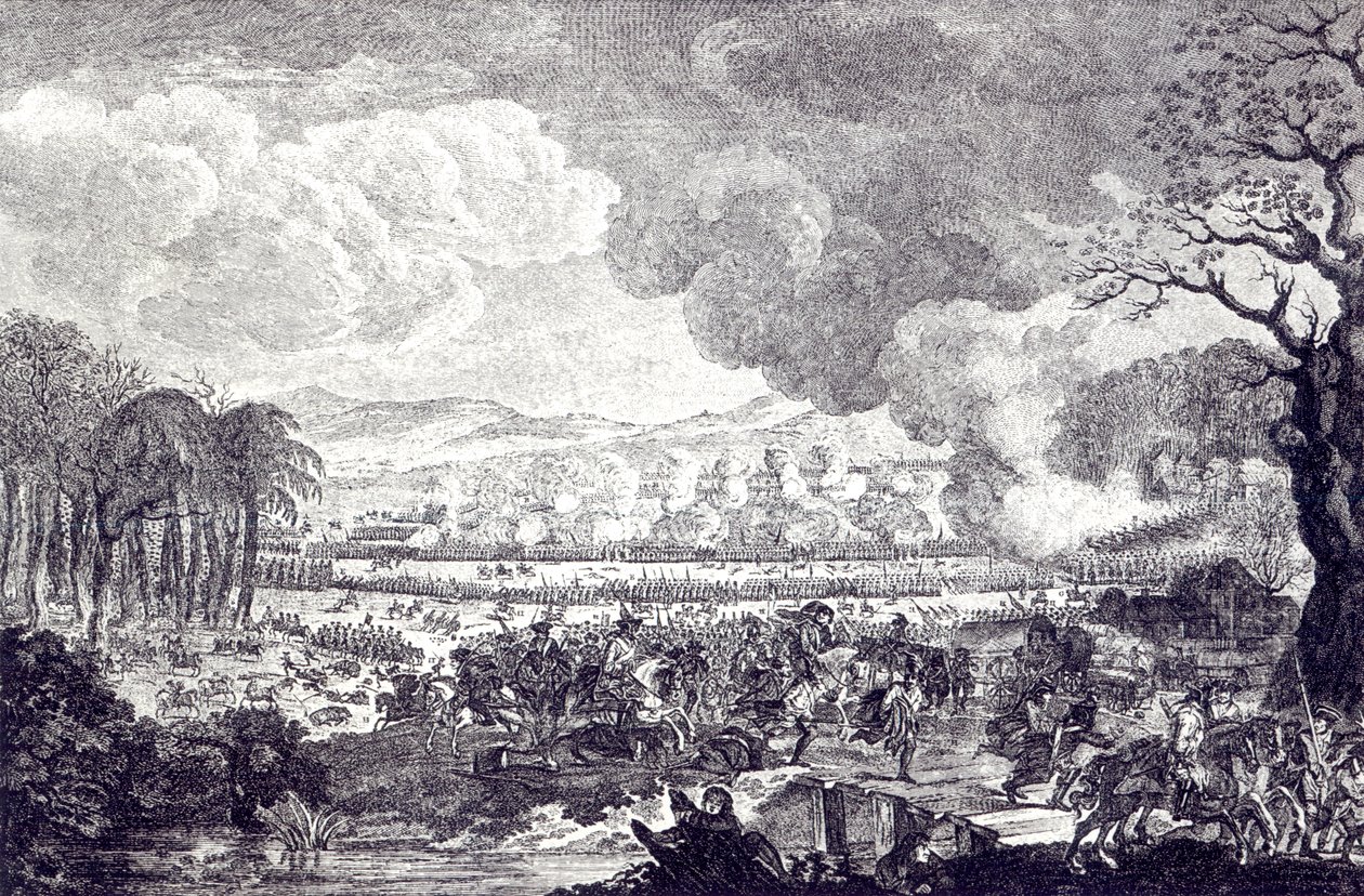 Slaget ved Rossbach, 5. november 1757 av German School